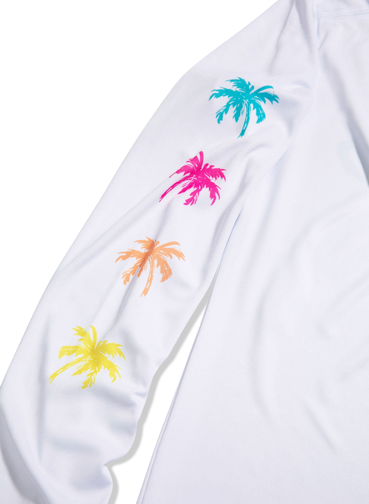 Seas The Day White Eco Solar UPF 50+ Long Sleeve Hoodie