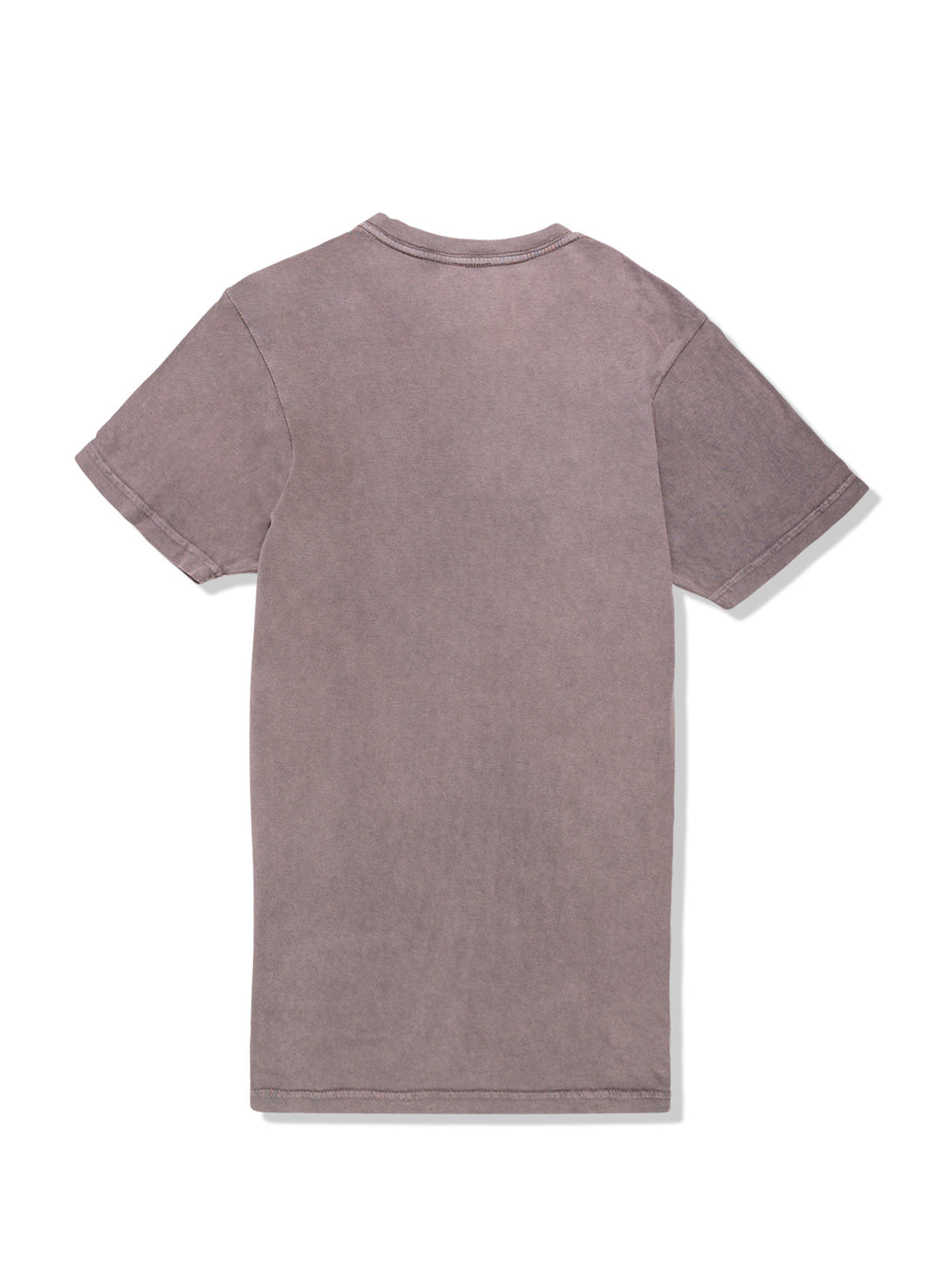 Back view of a Salty Mermaid Austin 'Saddle Meets the Sea' t-shirt on a white background