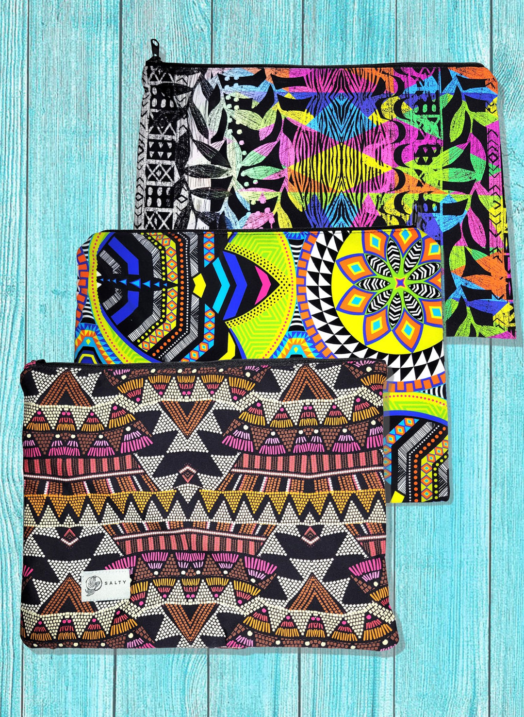 Bikini Bag Zipper Tote - Copacabana