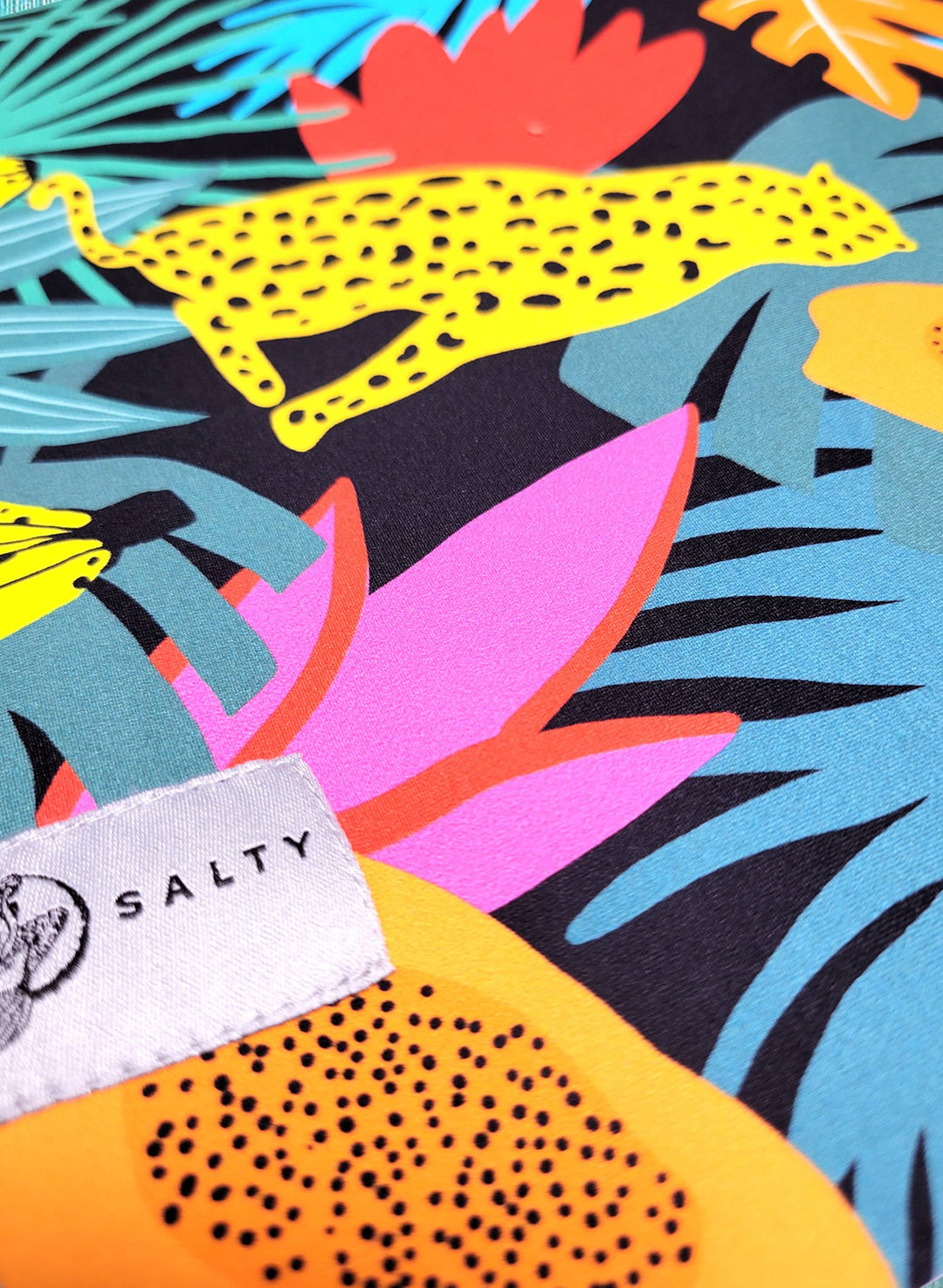 Bikini Bag Zipper Tote - Tossed Fruit