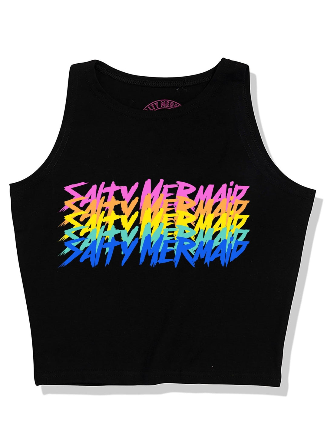 Static Electricity Cropped Tank