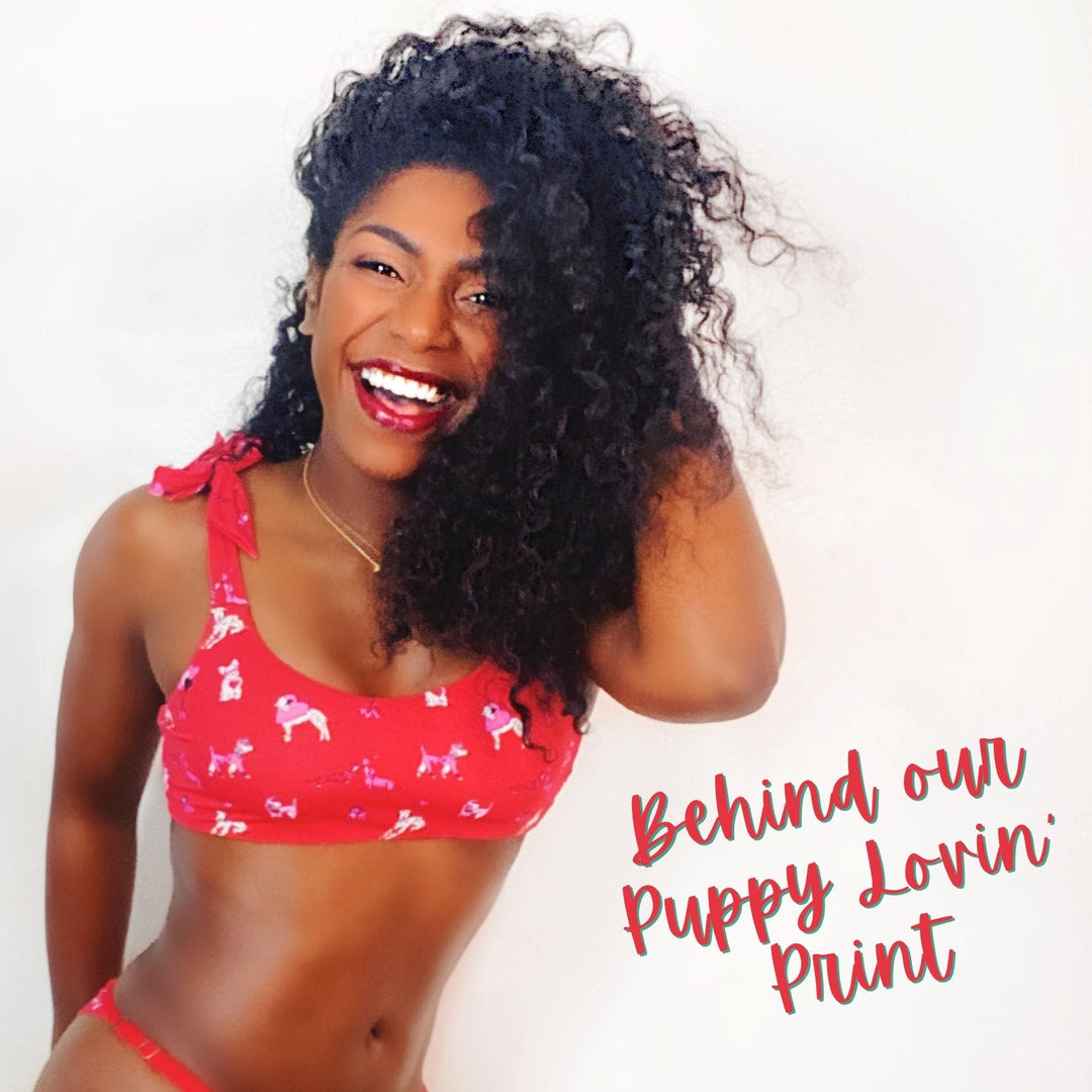 BEHIND OUR PUPPY LOVIN' PRINT