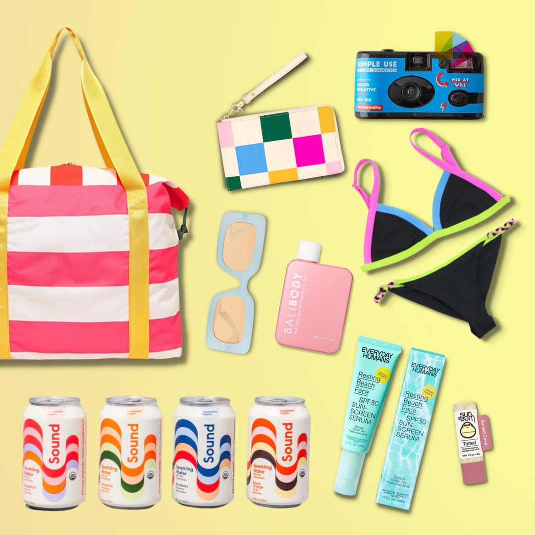 WHAT'S IN OUR SPRING BREAK BEACH BAG