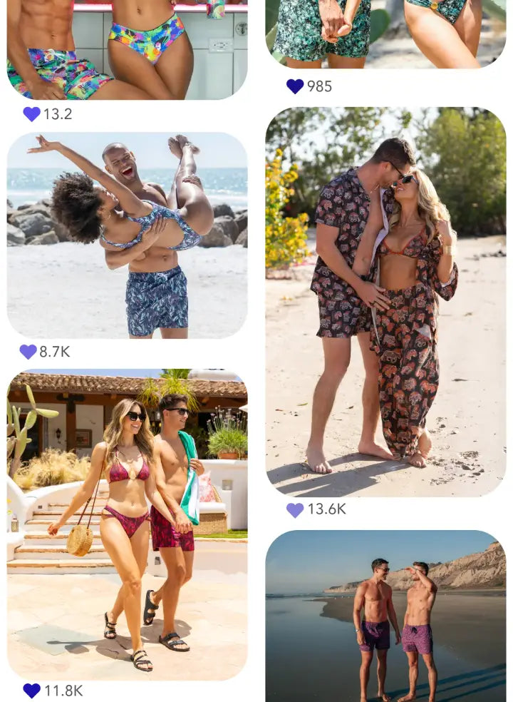 His & Hers Matching Swimwear - Salty Mermaid Swim