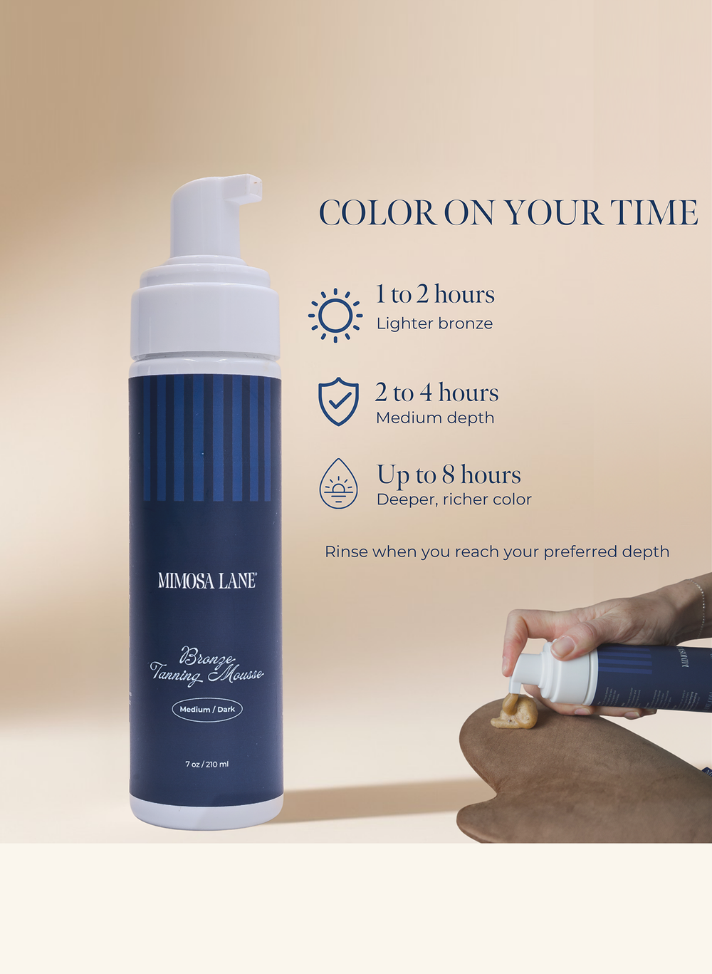 Bronze Tanning Mousse