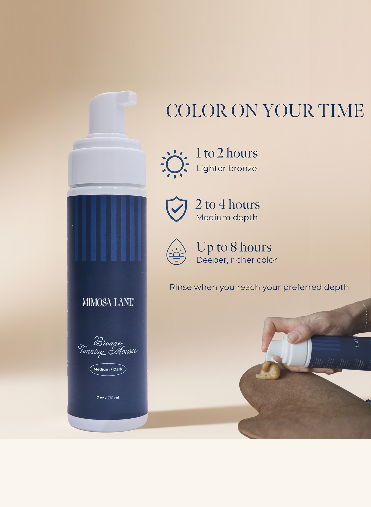 Bronze Tanning Mousse