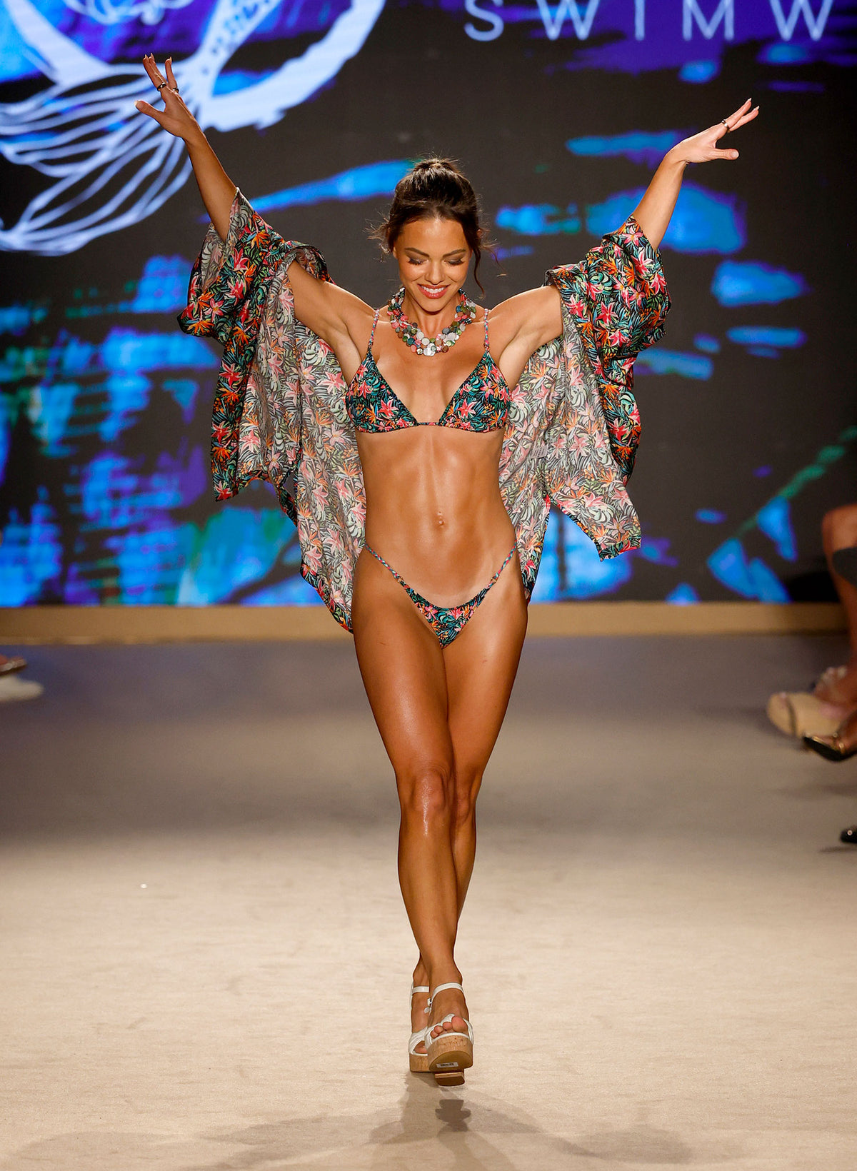 Sofia Triangle Bikini Top –  Island Bloom Floral Print