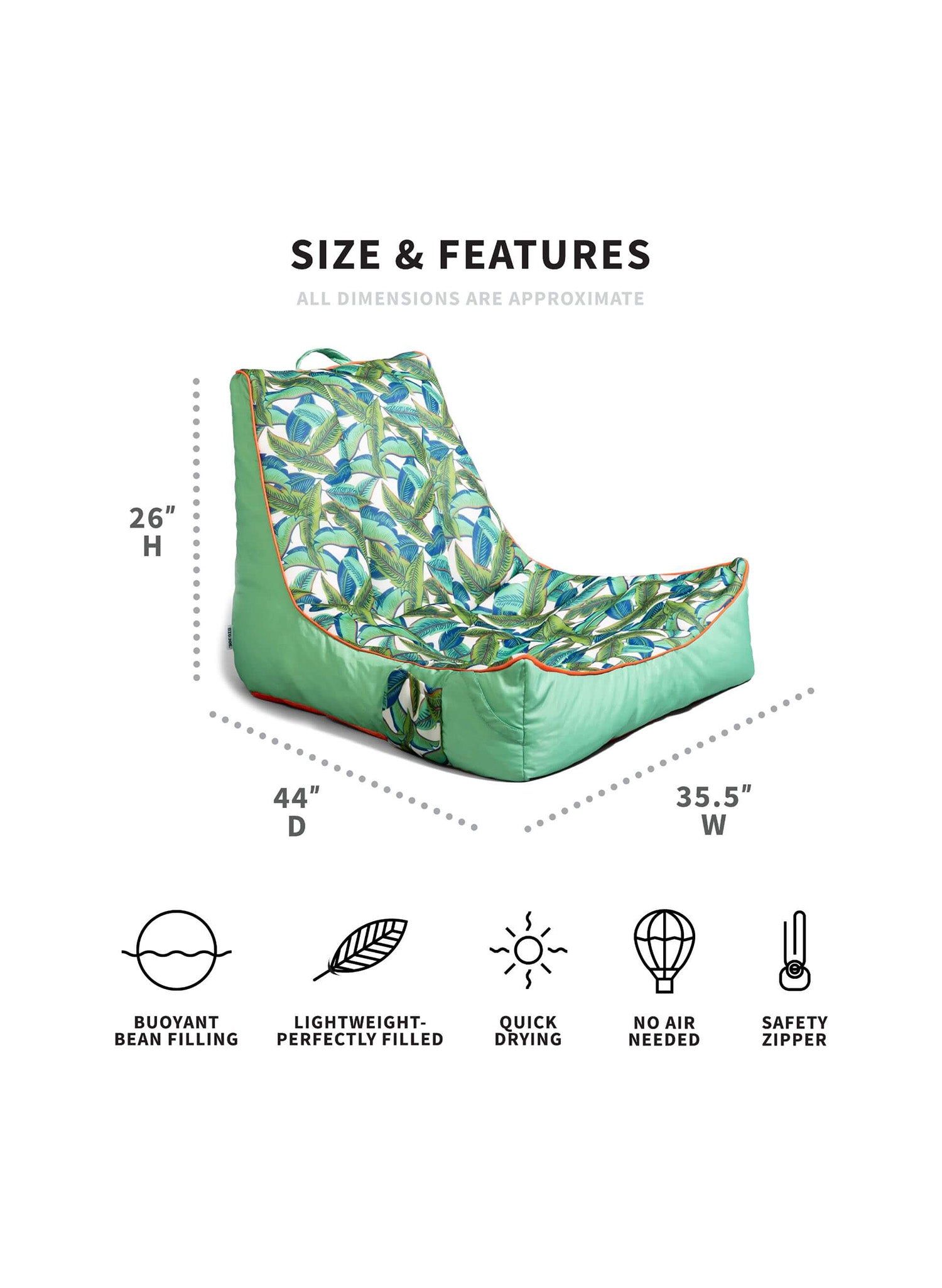Captain's Float Lounge Chair | Big Joe