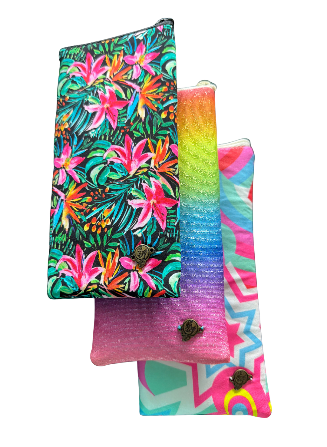 Sunglass Pouch | Neon Print