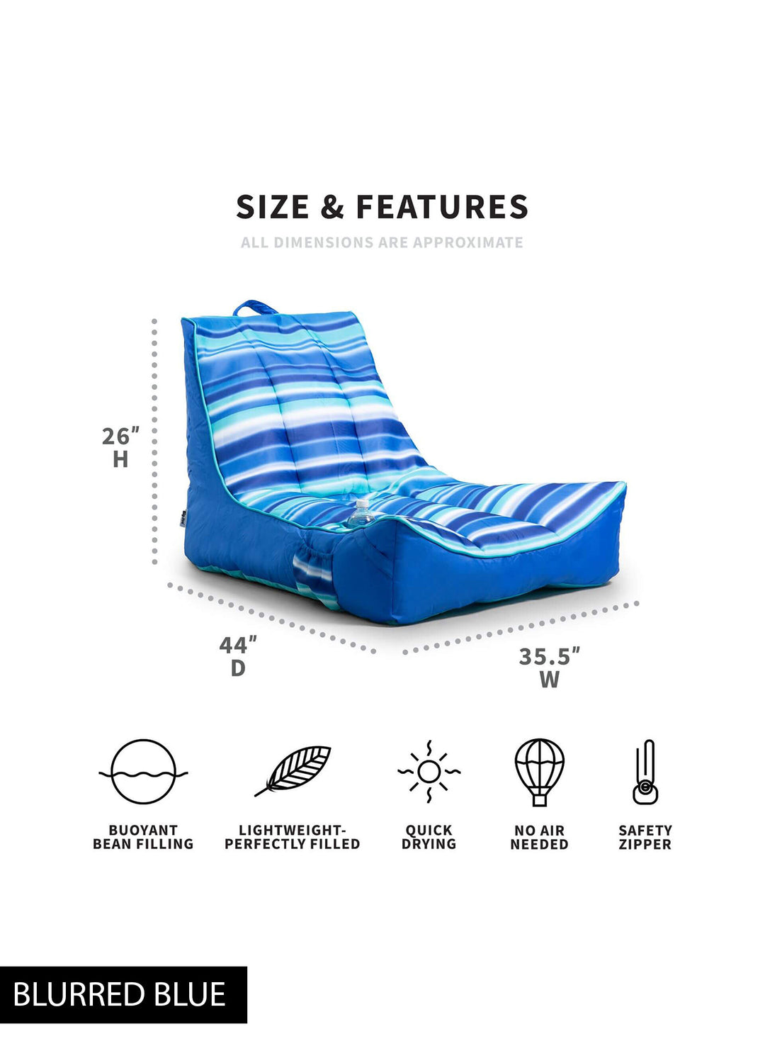 Captain's Float Lounge Chair | Big Joe