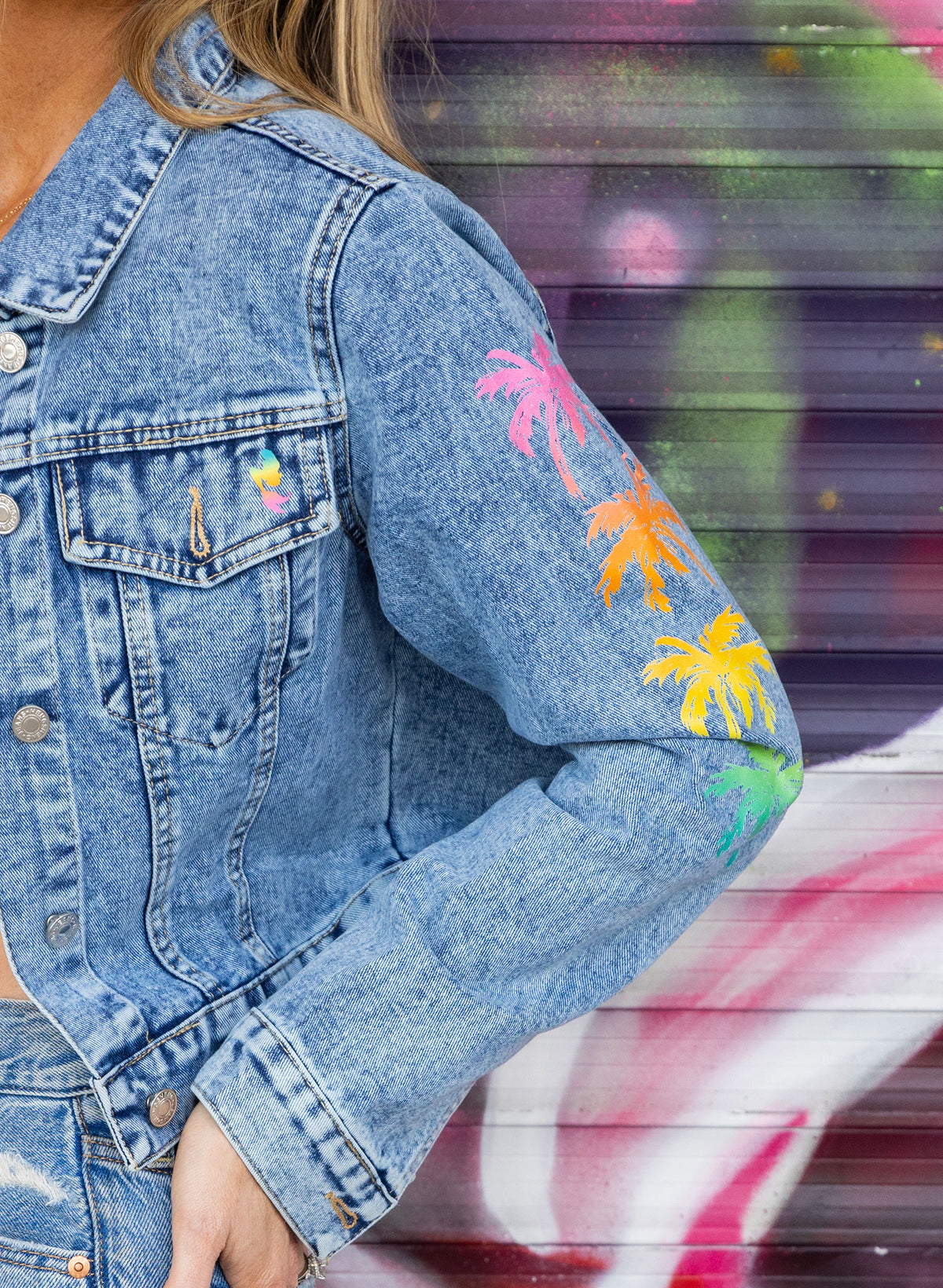 Salty Mermaid Signature Denim Jacket