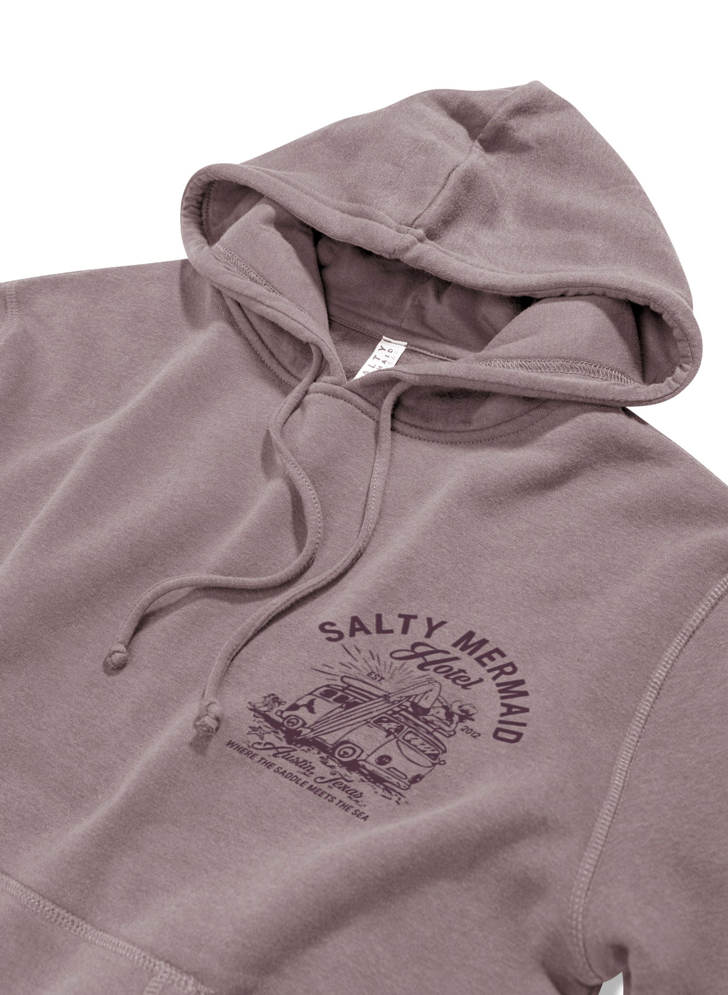Austin Salty Mermaid Hotel Unisex Hoodie - Saddle Meets the Sea