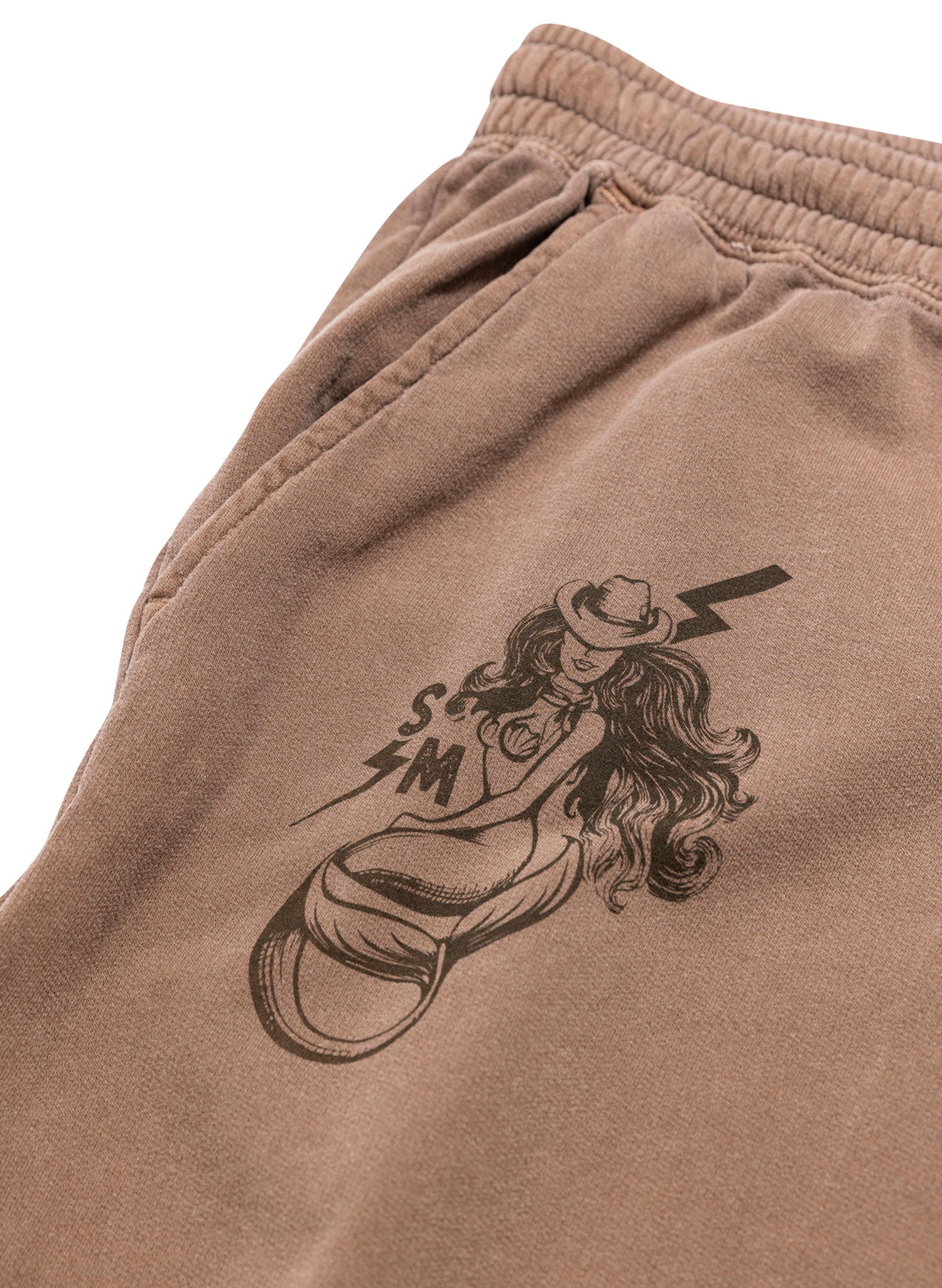 Nashville Salty Mermaid Hotel & Bar Brown Unisex Joggers