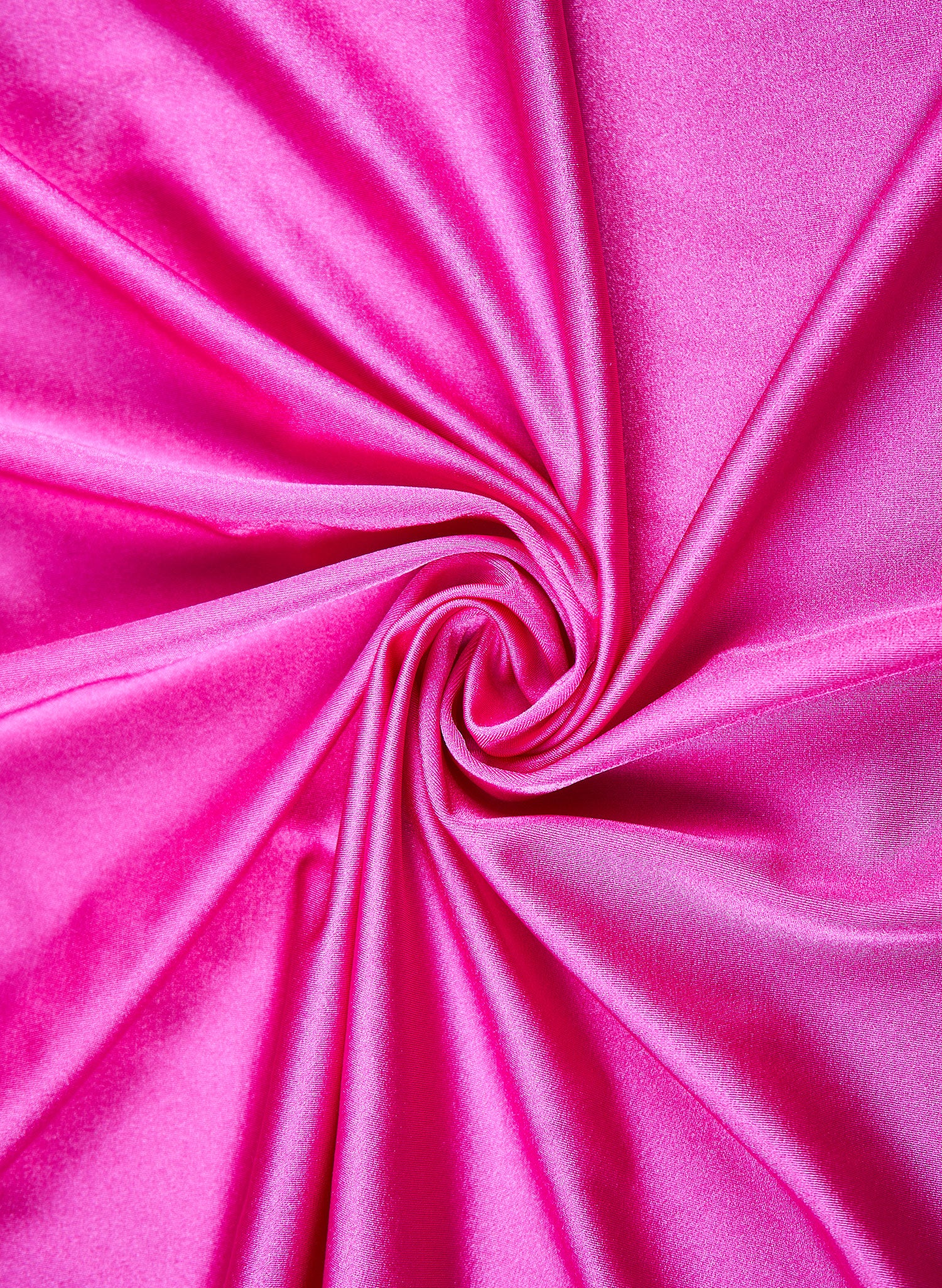 Salty Mermaid Pink Frosé—bold, silky swim fabric swatch with a cocktail-bright glow part of beachside cocktails collection. 