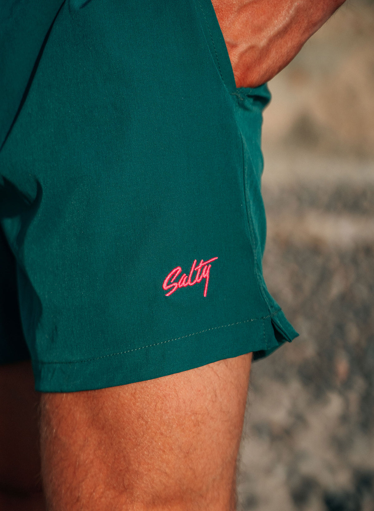Men&#39;s Swim Trunks - Laguna Green