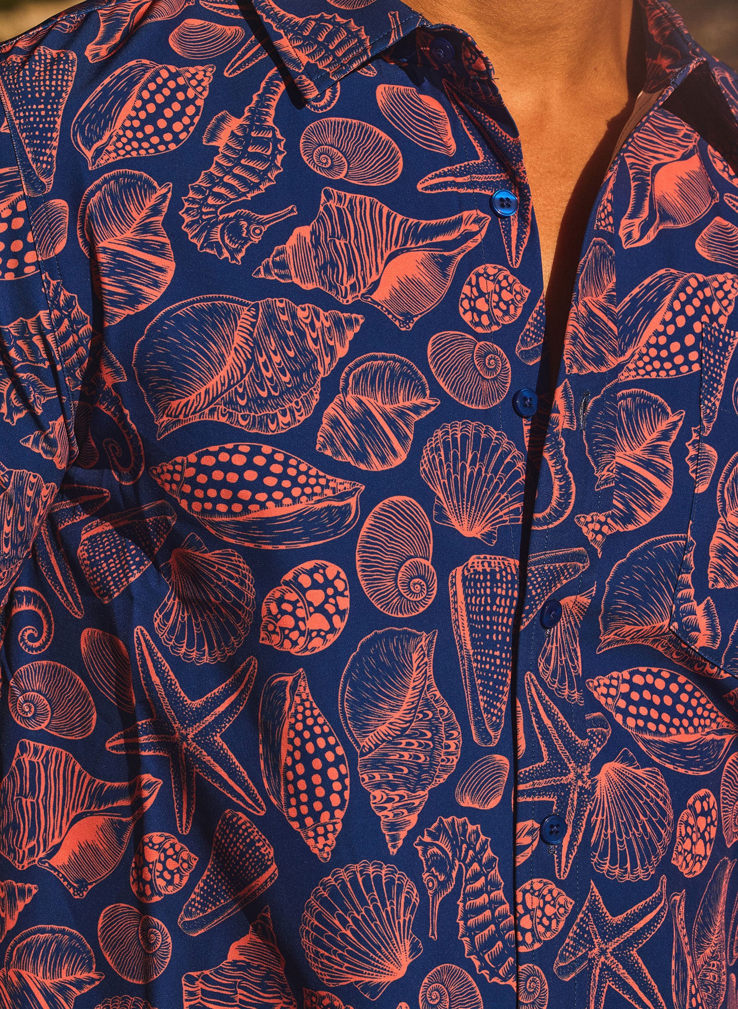 Men's Button-Down Shirt | Neon Drift