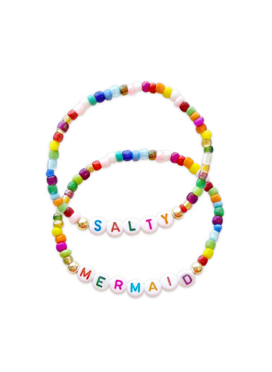 Beaded Bracelet Set - 'Saltwater Serpent'