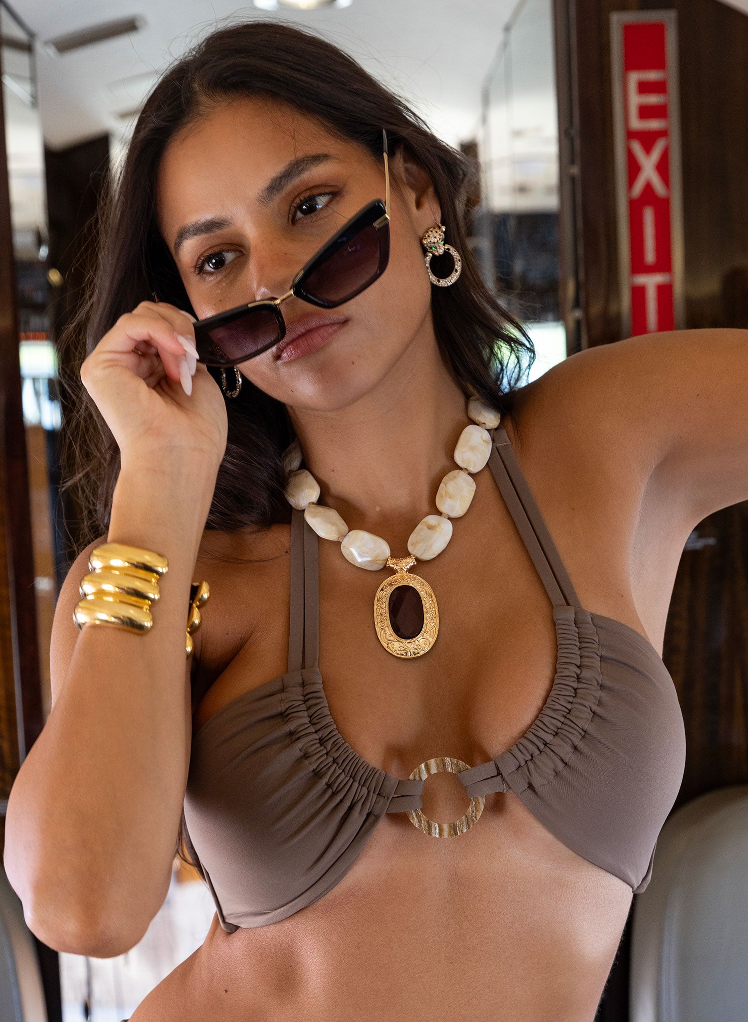 Halter Bikini Top - Ursula | Sand Castle