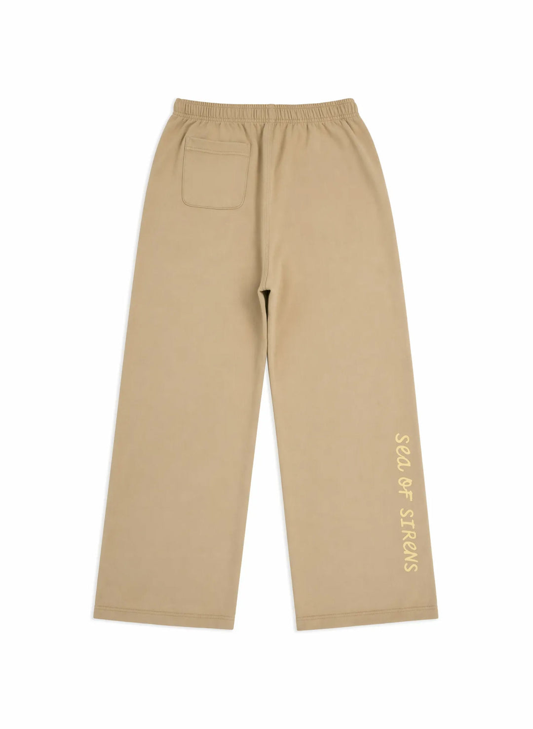 Cozy beach-night sweatpants—sand wide-leg, Sea of Sirens leg print, Salty Mermaid loungewear