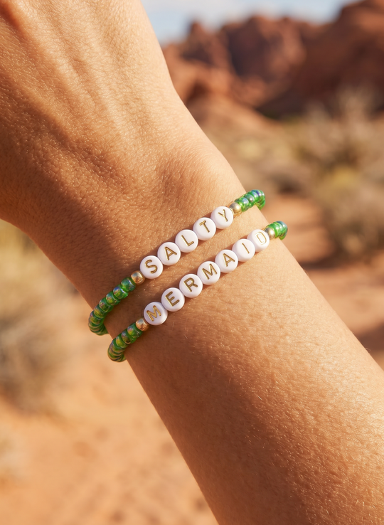 Beaded Bracelet Set - 'Snake Charmer'