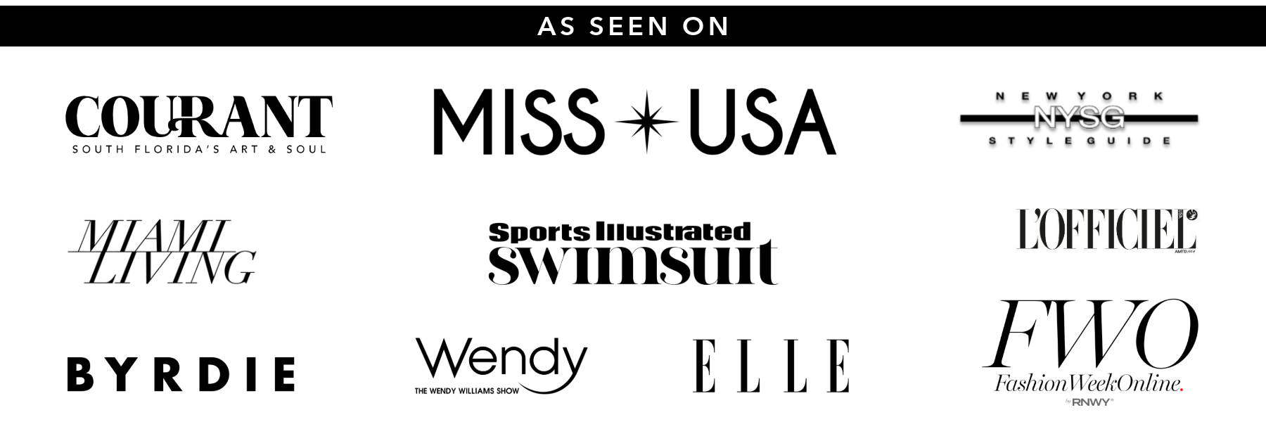  Official Miss USA 2025 Swimsuit Brand. 