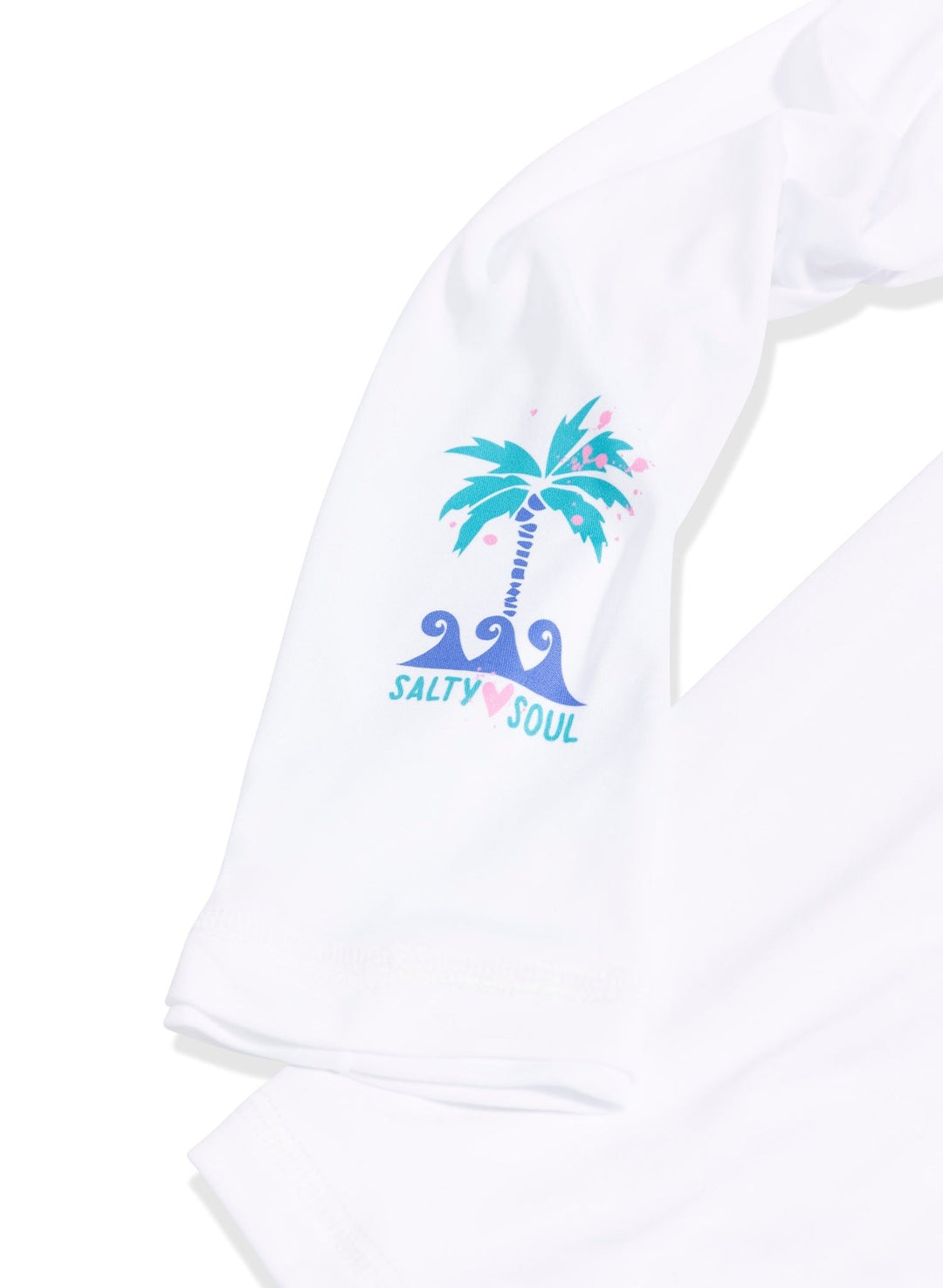 Aloha Skeleton White Eco Solar UPF 50+ Long Sleeve Hoodie