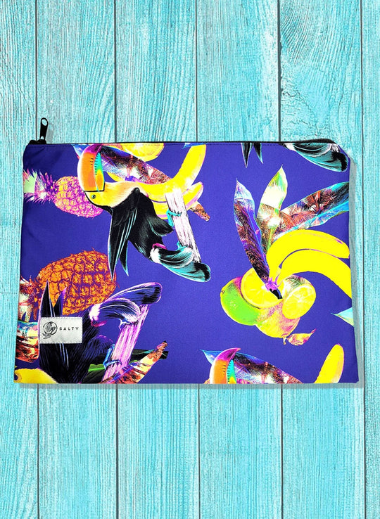 Bikini Zip Pouch Swim Bag | Save the Toucans