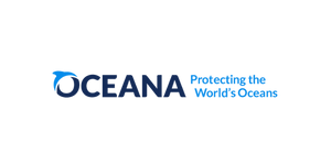 Oceana partner logo featured on Salty Mermaid sustainable swimwear and ocean conservation page