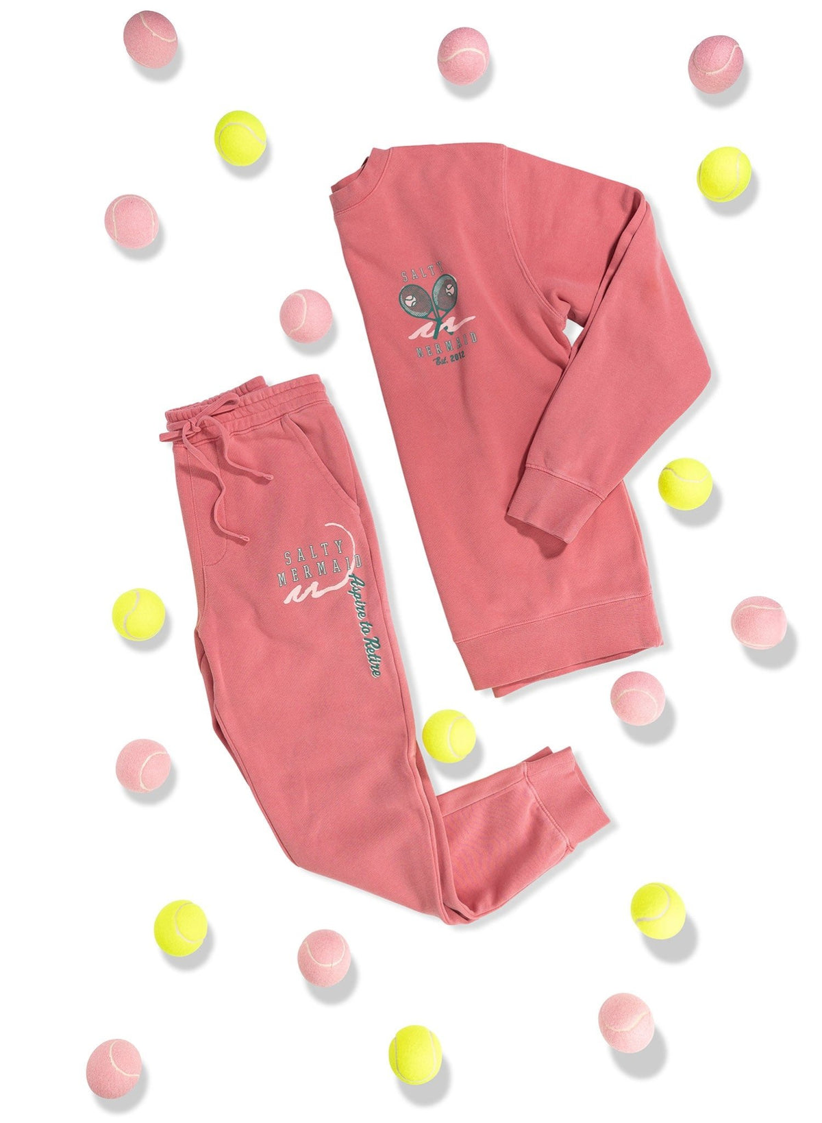 Country Club Pink Matching Sweatshirt