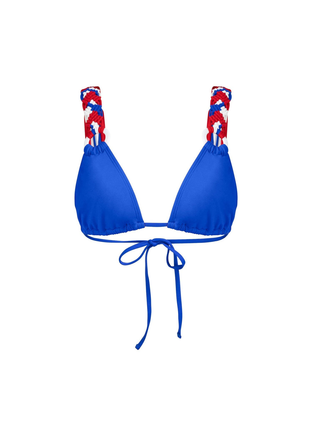 Daisy Macrame Bikini Top - Knotty by Nature Blue