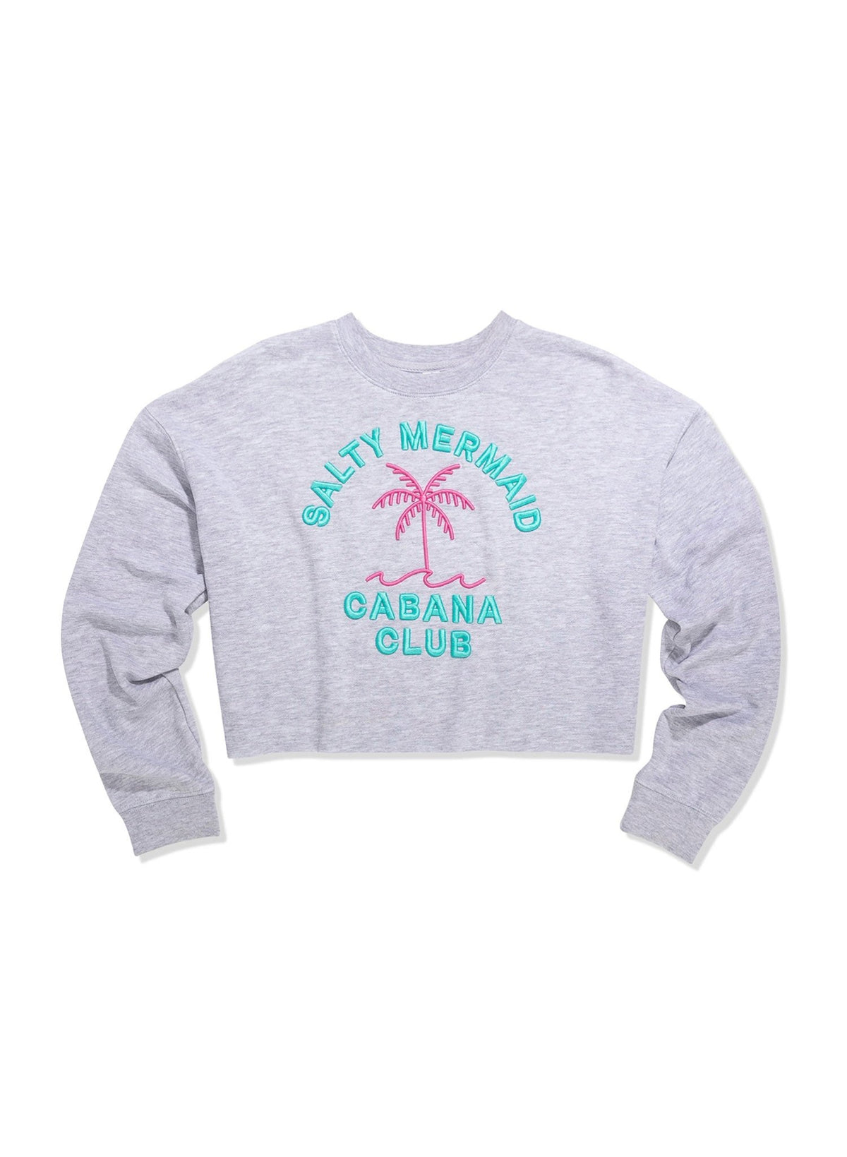 Join The Club Cropped Crewneck Sweatshirt