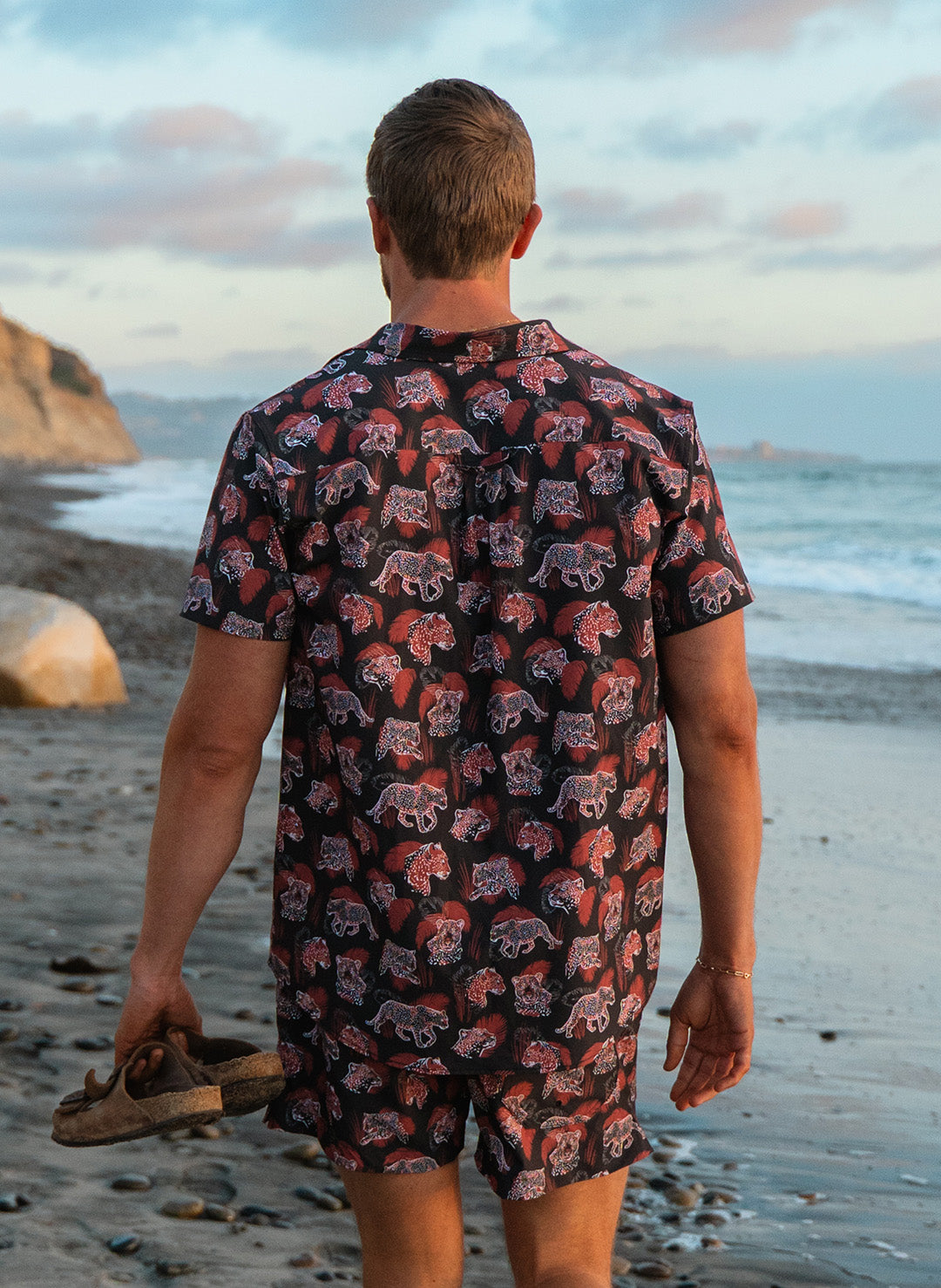 Men's Button-Down Shirt - Mob Cat