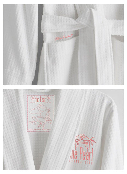 'Pearl Cabana Club' Robe