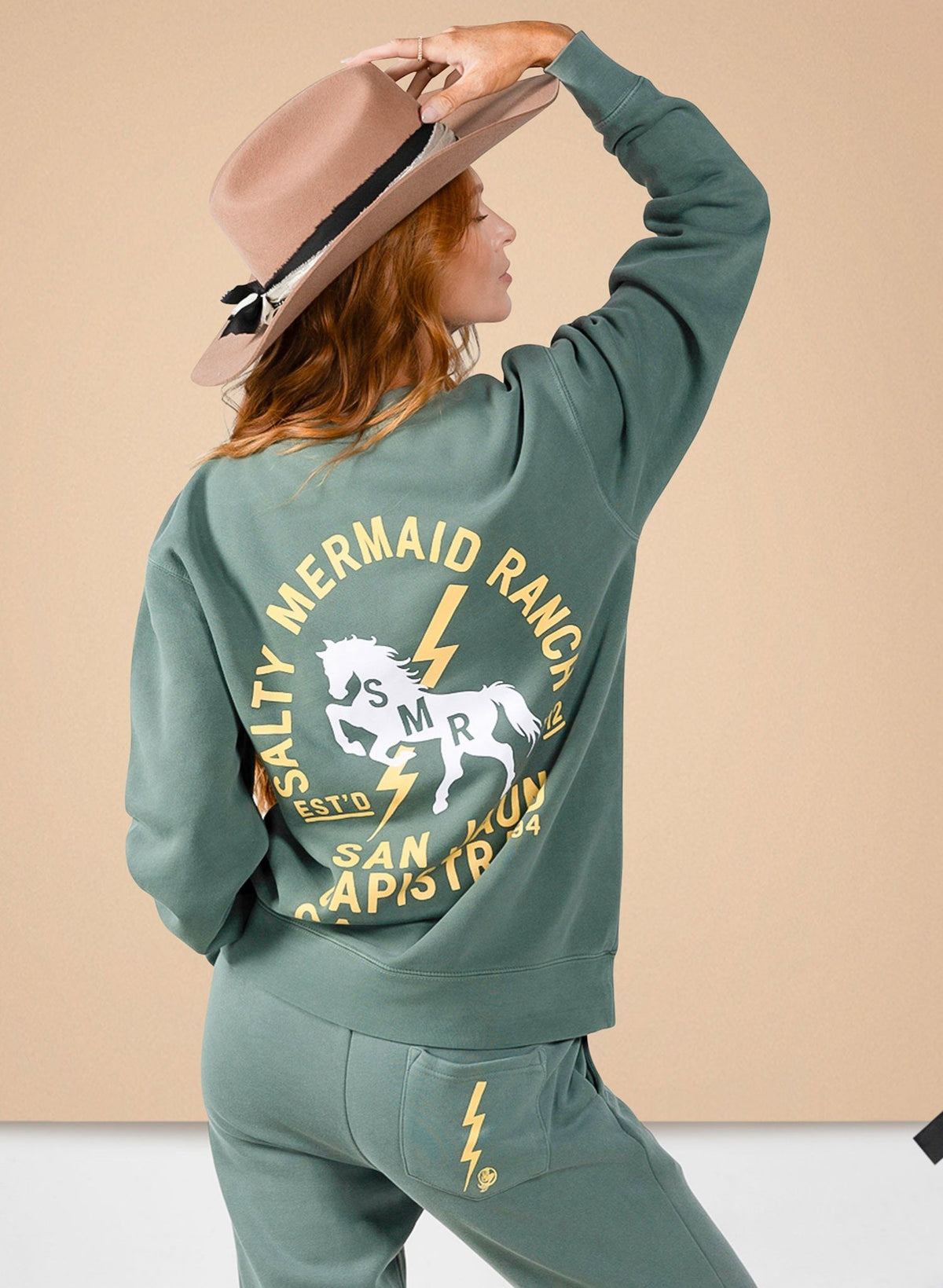 Ranch Club Green Matching Sweatshirt