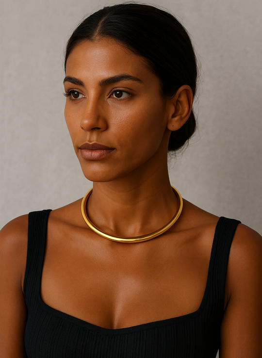 Azaria Cuff Necklace | Sahira Jewelry