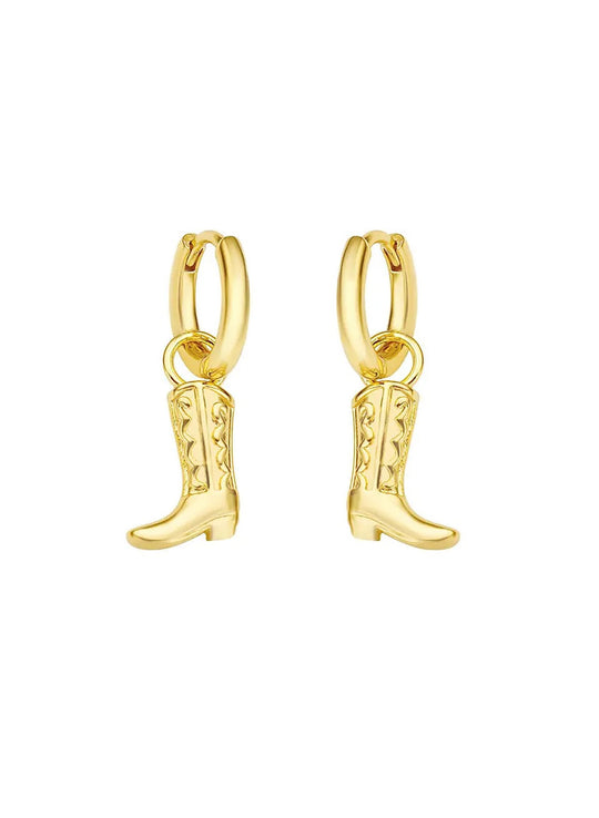 Cowgirl Boot Earrings | Sahira Jewelry
