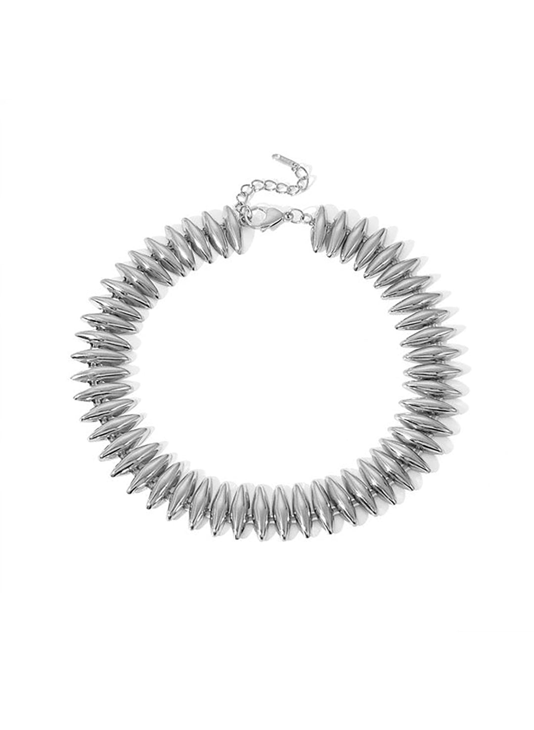 Caroline Statement Necklace - Gold & Silver | Sahira Jewelry