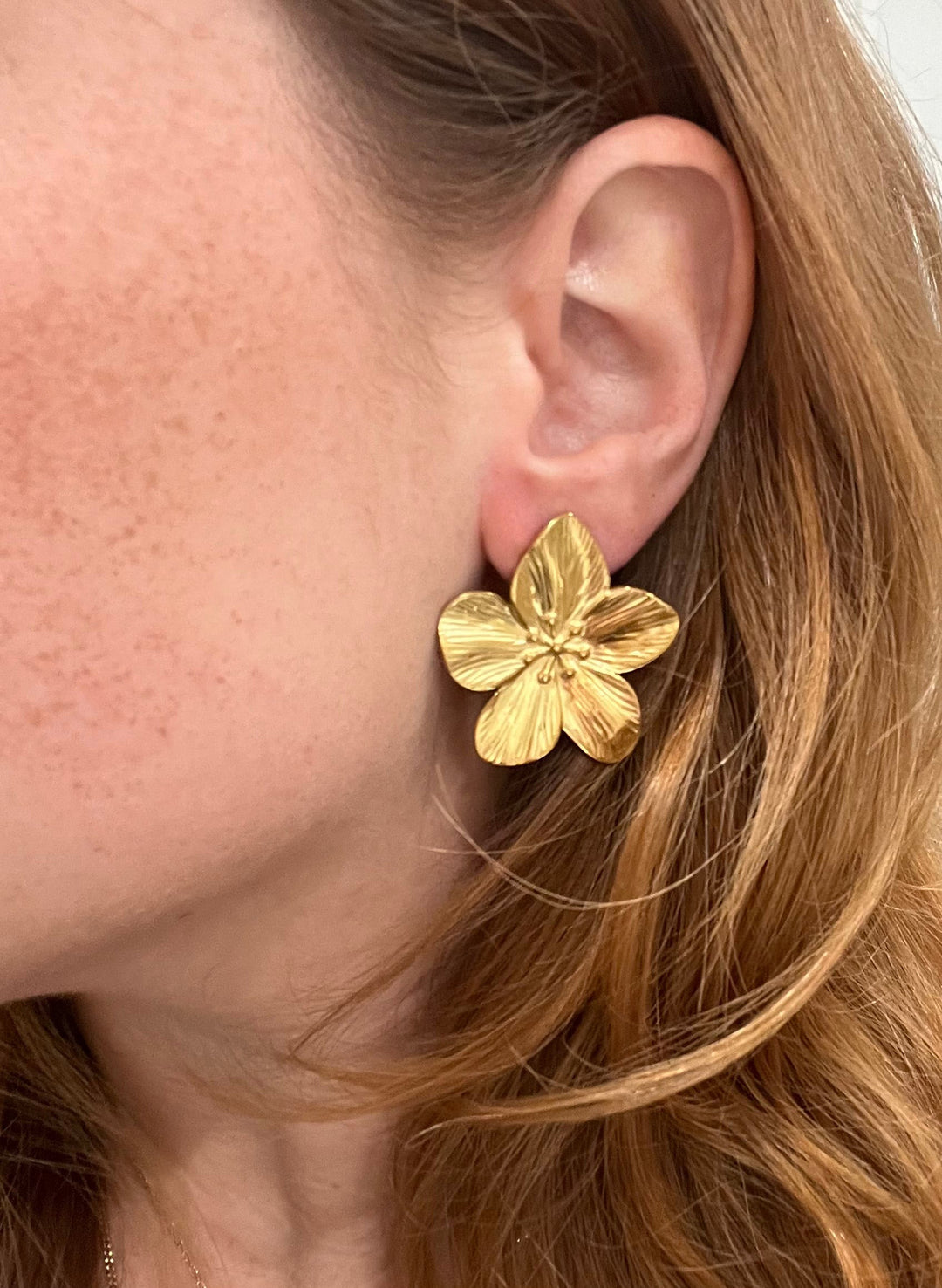 Darla Flower Earring | Sahira Jewelry