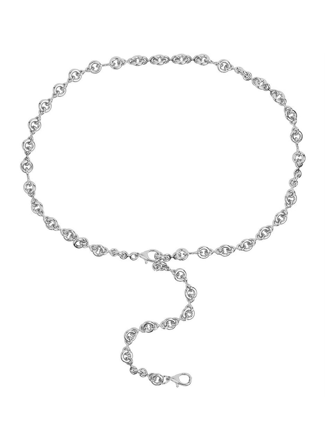 Odessa Double Clasp Chain Belt - Gold & Silver | Sahira Jewelry