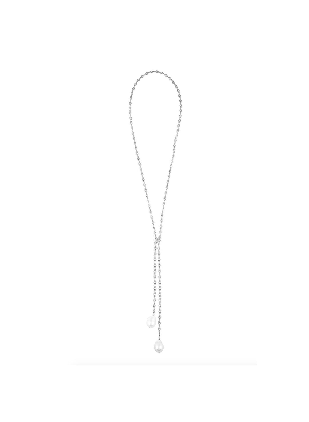 Pearl Bolo Necklace | Sahira Jewelry
