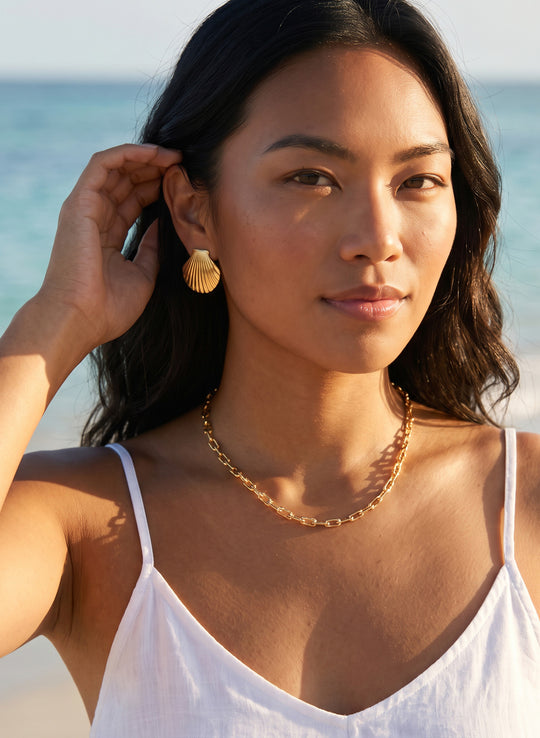 Calla Link Necklace | Sahira Jewelry