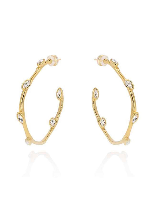 Trishelle Hoop Earrings | Sahira Jewelry