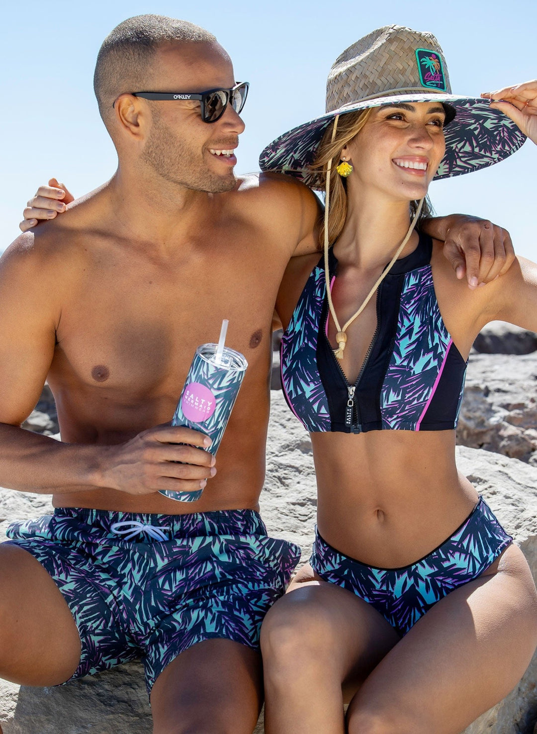 Shady Beach 20 oz Skinny Tumbler