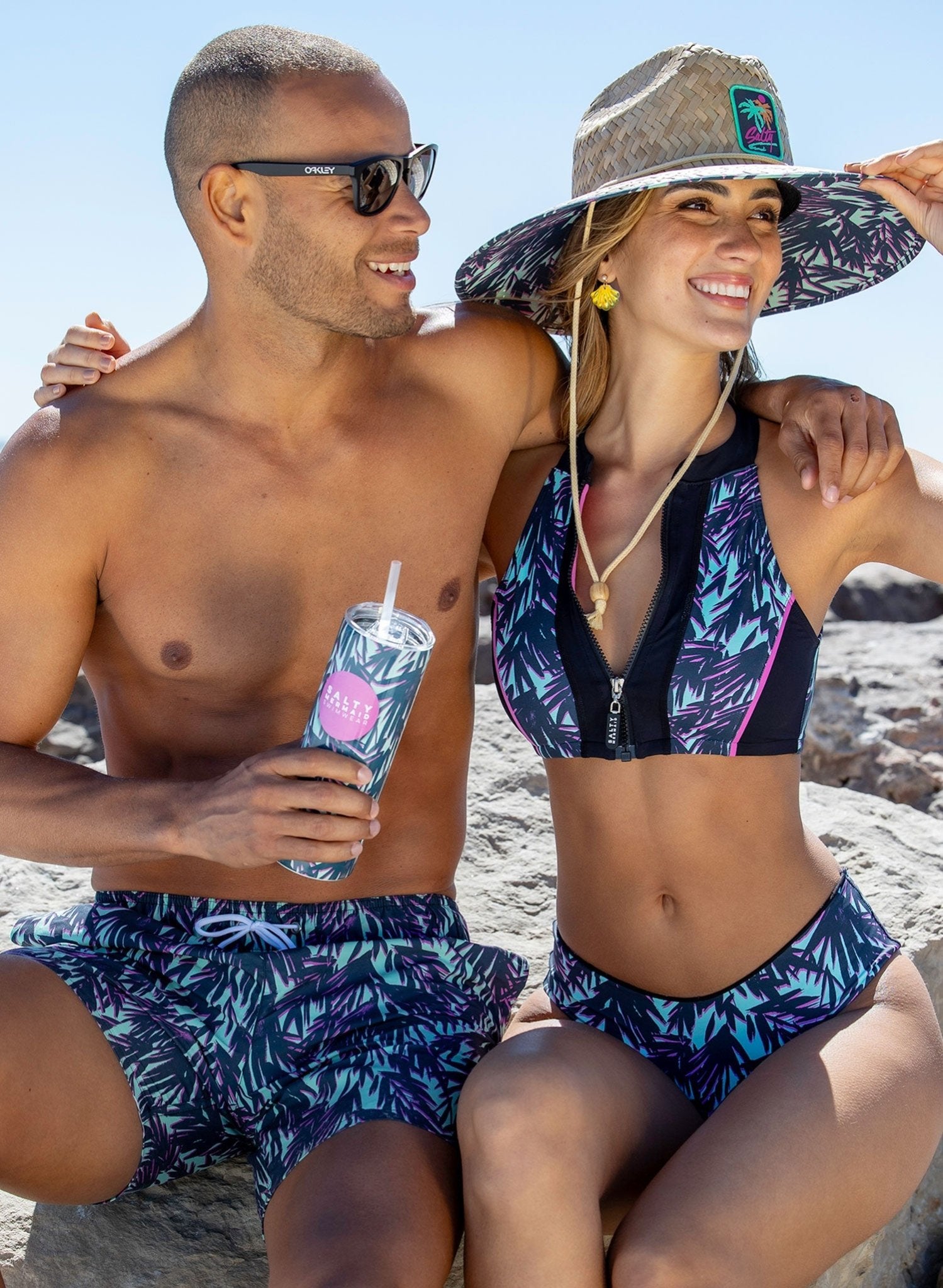 Shady Beach 20 oz Skinny Tumbler