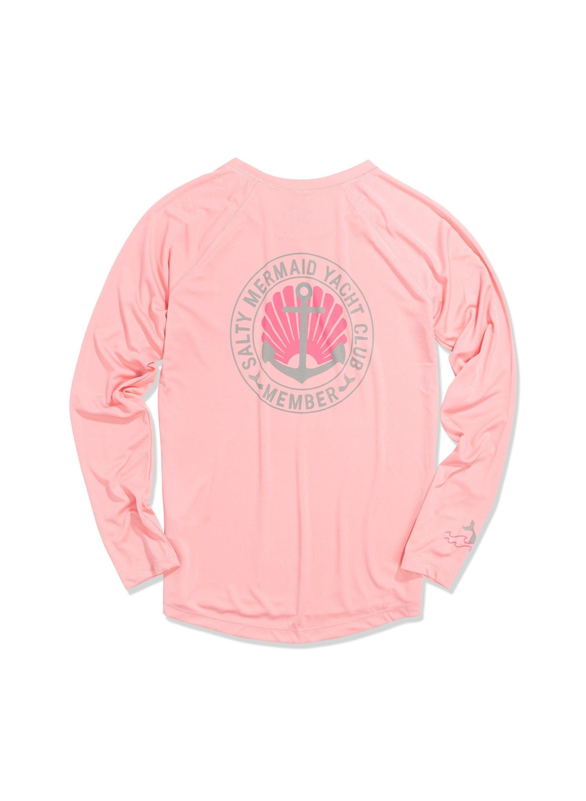 SM Yacht Club Pink Solar UPF 50+ Long Sleeve Shirt