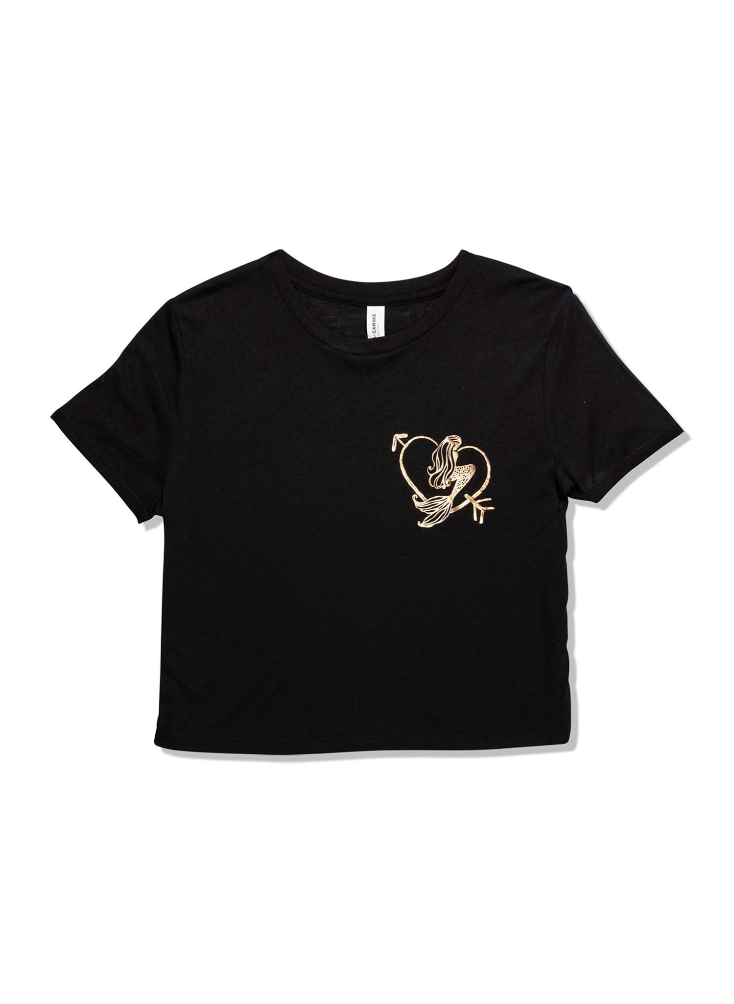 Stole My Heart Cropped Tee