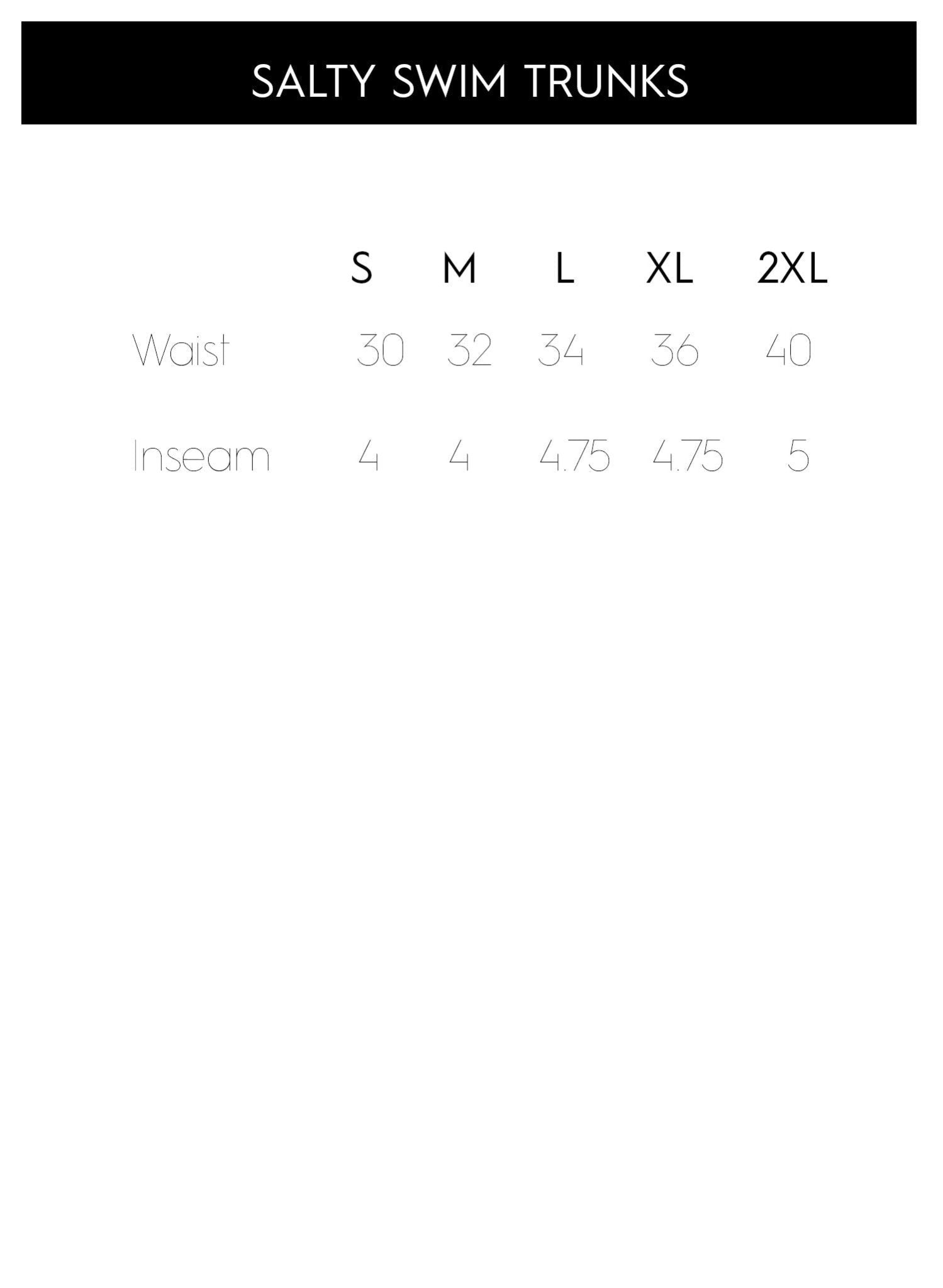 Men's Swim Trunks – Palm Tree Print | Shady Beach | Salty Mermaid