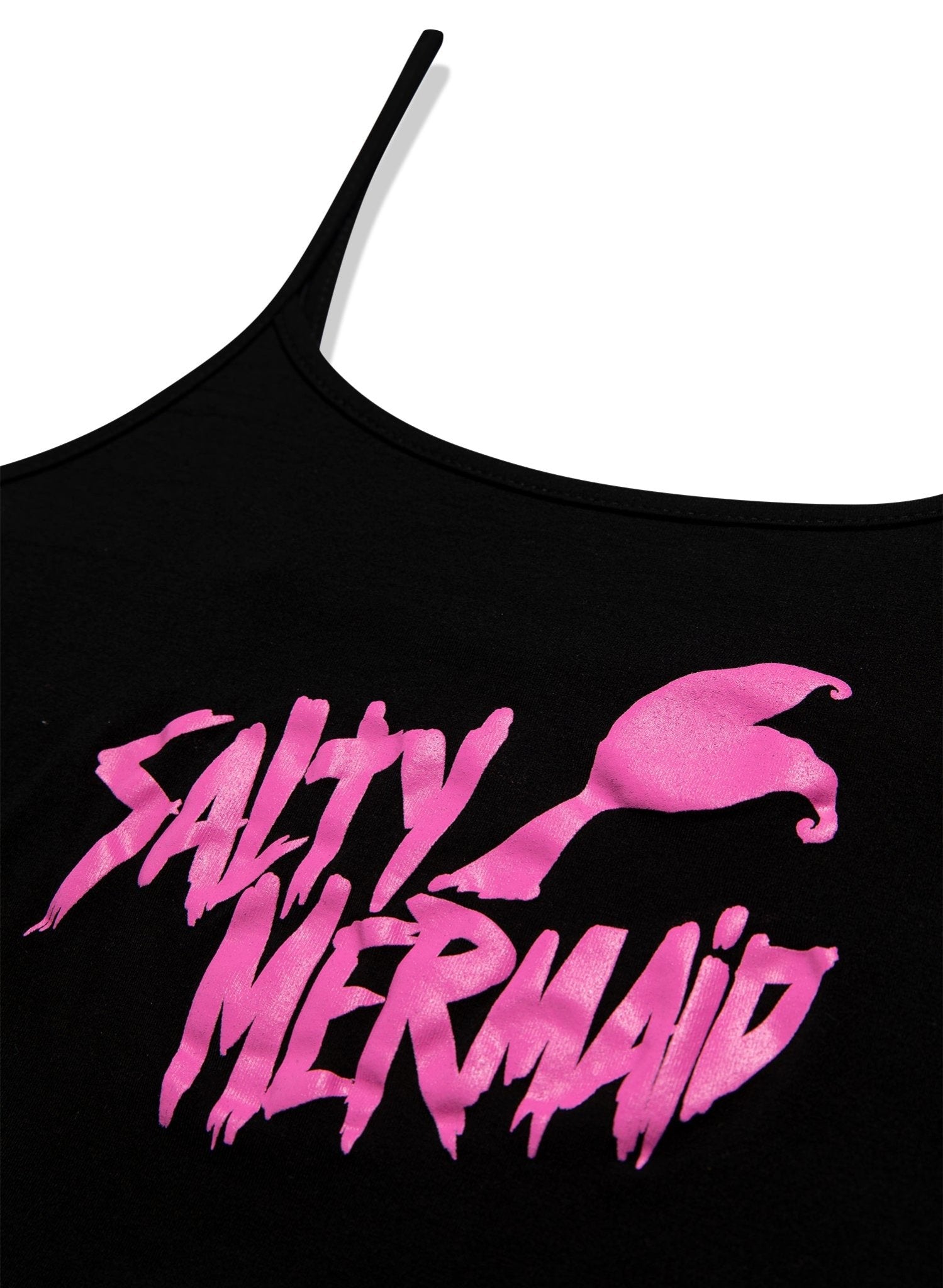 Fins Up Logo Cami - Black