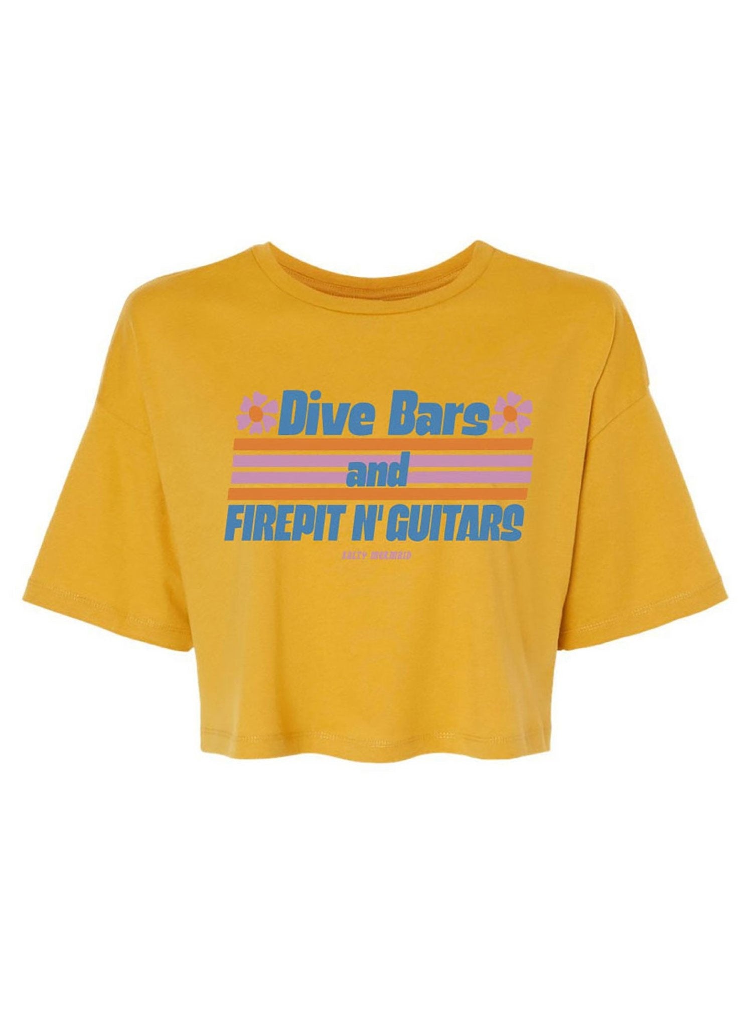 Firepit N' Guitars Cropped Tee