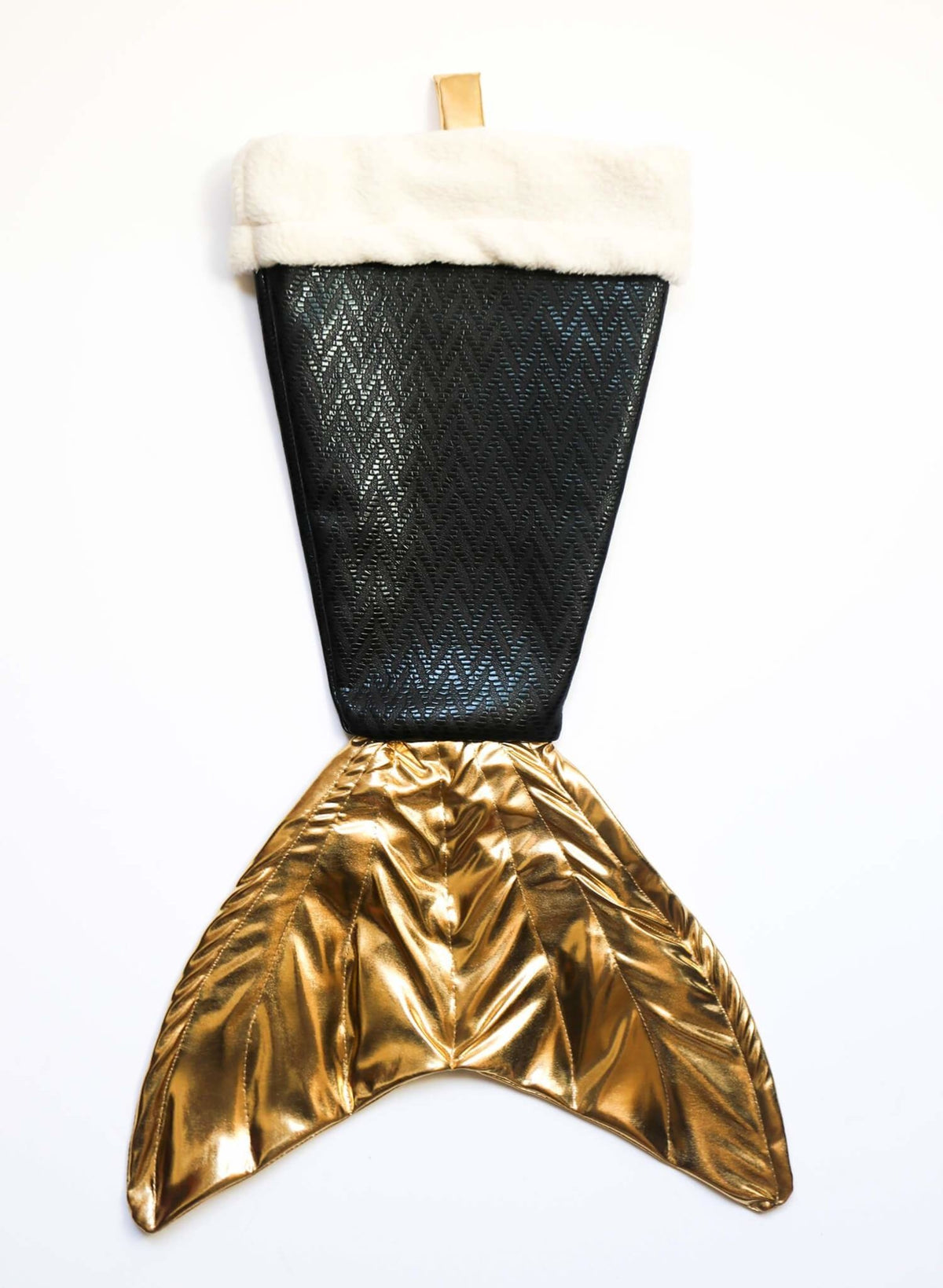 Holiday Stocking - Black Mermaid